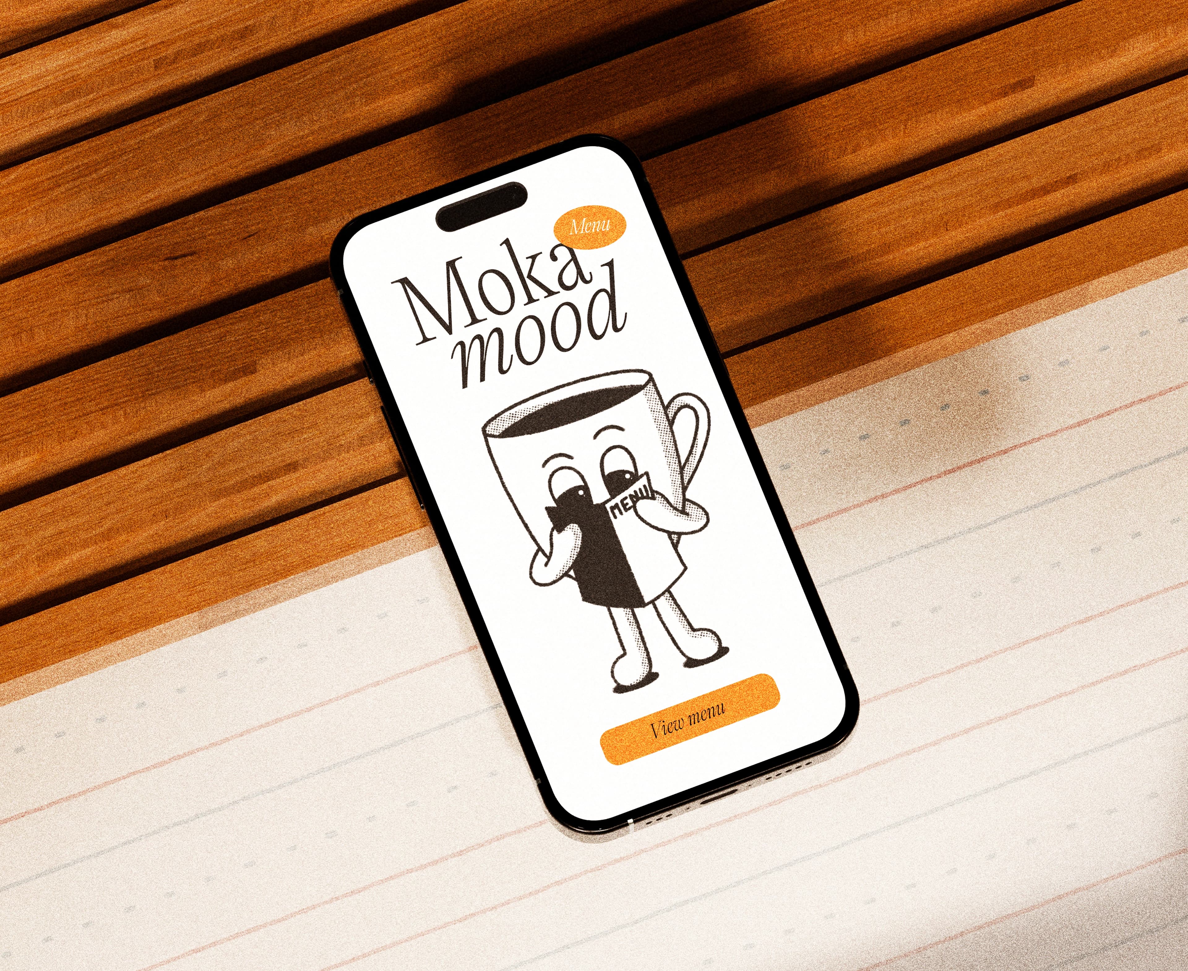 Moka Mood — French-Inspired SF Coffee — App Interface
